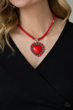 A heart of stone -red