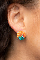 As happy as can bead - orange
