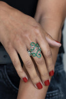 Billowing beauty -green