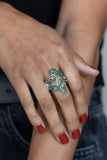Billowing beauty -green