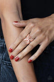 Blinged out butterly -copper