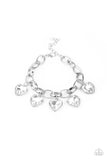 Candy heart charmer -white