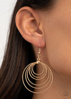 Eliptical elegance - gold