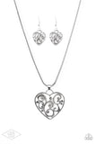 Filigree your heart with love -silver