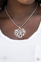 Filigree your heart with love -silver