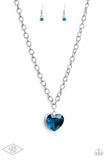 Flirtatiously flashy -blue
