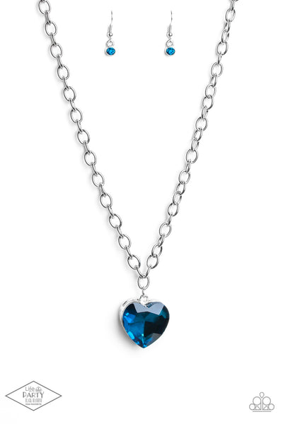 Flirtatiously flashy -blue