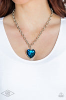 Flirtatiously flashy -blue