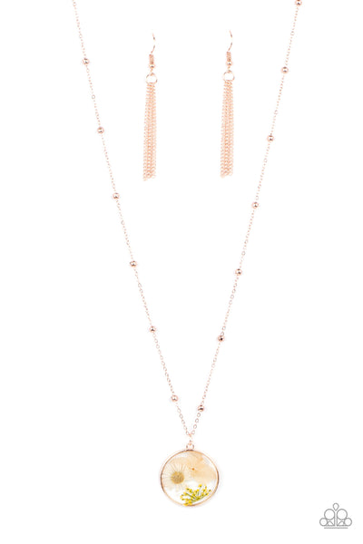 Floral Embrace -Rose Gold