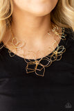 Flower garden fashionista -gold