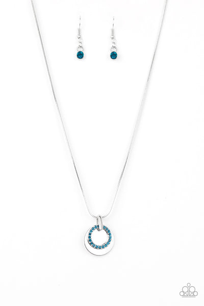 Front and CENTERED -blue