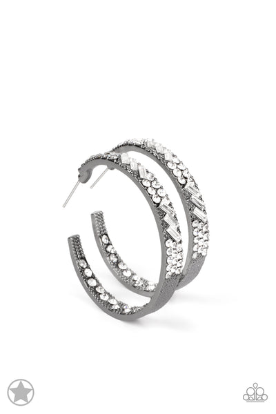 Glitzy by association - gunmetal
