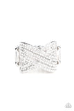 Girl boss glitter - white