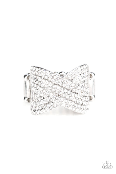 Girl boss glitter - white