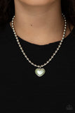 Heart full of fancy -green