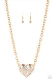 Heartbreakingly blingy -gold