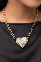 Heartbreakingly blingy -gold