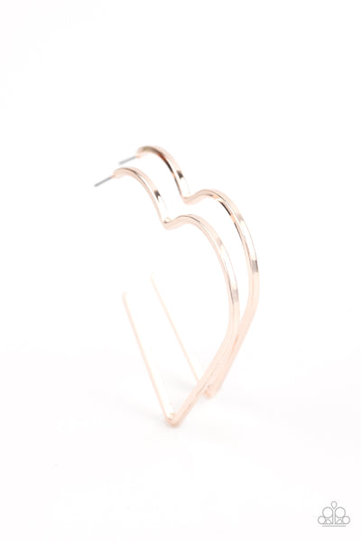 I HEART a rumor - rose gold