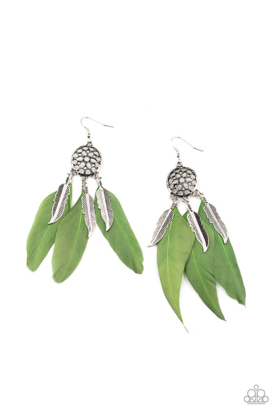 In your wildest dream-catchers -green