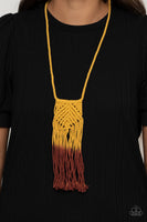 Look at MACRAME now -yellow
