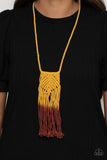 Look at MACRAME now -yellow