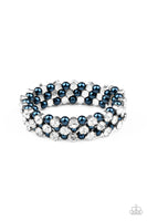 Metro motif - blue