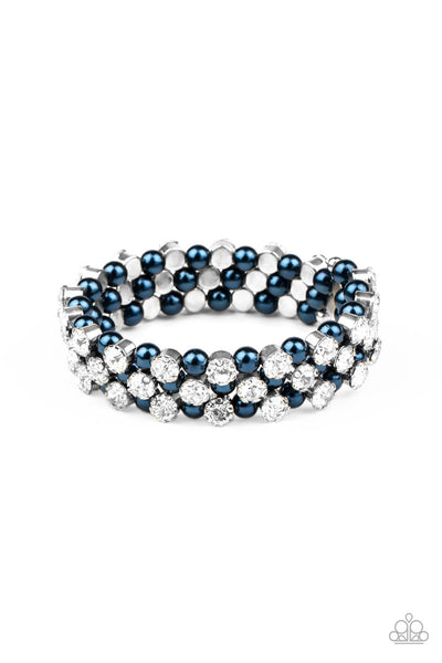 Metro motif - blue