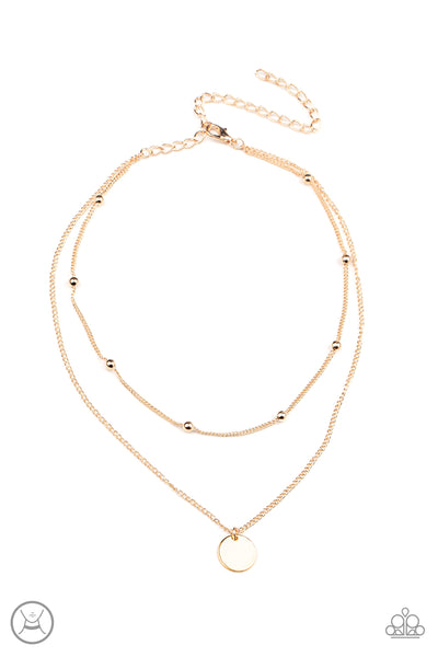 Modestly minimalist -gold