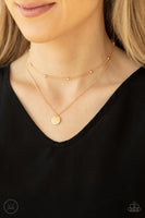 Modestly minimalist -gold