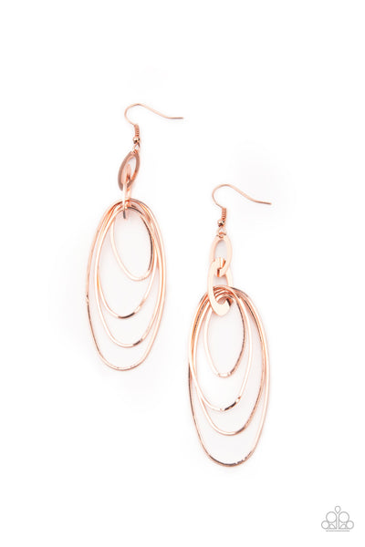 Oval the moon -copper