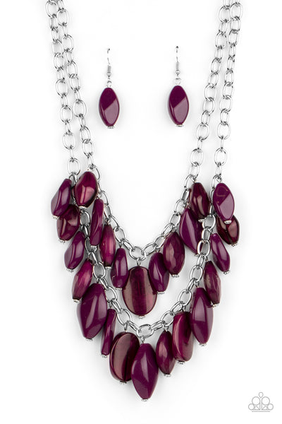 Palm beach beauty - purple