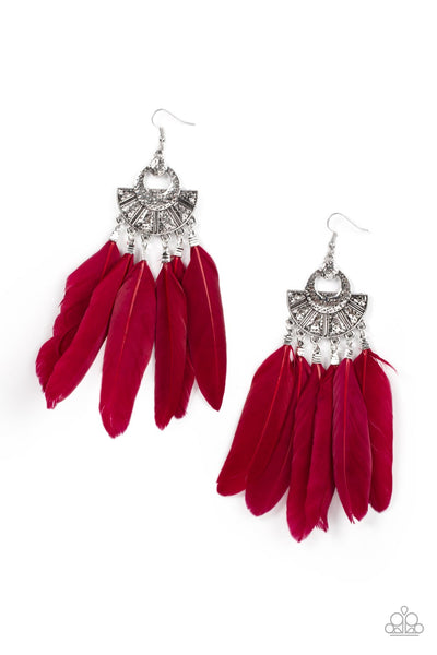 Plume Paradise -Red