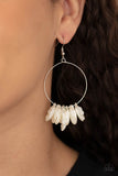 Sailboats and seashells -white