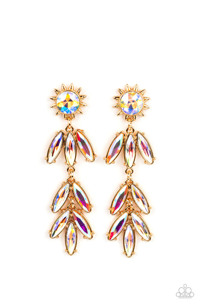 Space age sparkle -gold