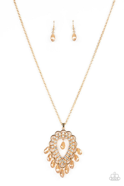 Teasable Teardrops -gold