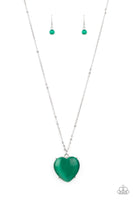 Warmhearted glow -green