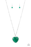 Warmhearted glow -green