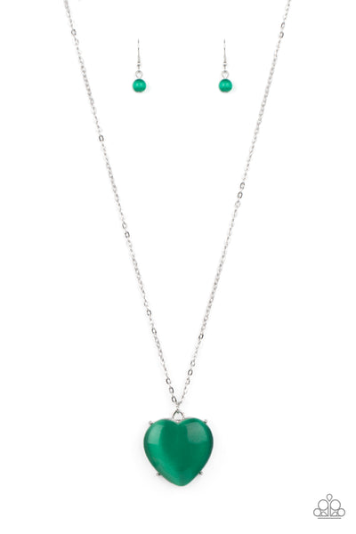 Warmhearted glow -green