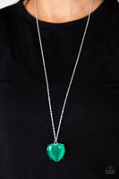 Warmhearted glow -green