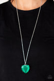 Warmhearted glow -green