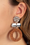 Woven whimsicality -Brown